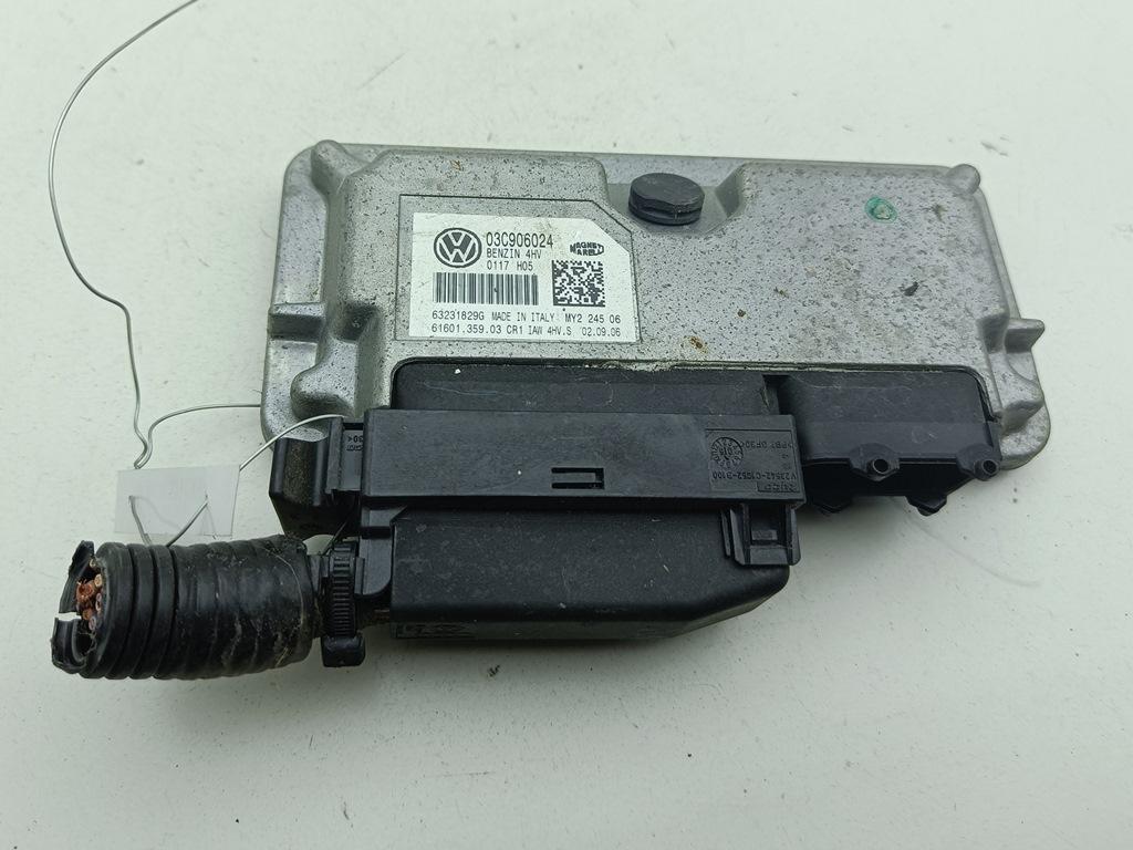 ЭБУ Skoda Roomster 2006, 1.4 л., бензин, МКПП, синий, универсал, 03C906024
