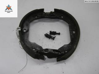 Механизм развода задних тормозных колодок левый BMW 7 серия E65/E66/E67 2002, 3.0 л., дизель, АКПП, зелёный, седан, 6851439, 6851437