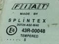 стекло двери задней правой Fiat Tempra 1 поколение 1995, 1.6 л., бензин, МКПП, красный, универсал - фото №2