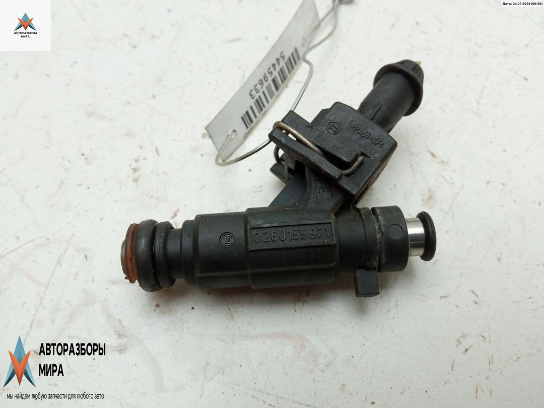 форсунка Fiat Stilo 1 поколение 2002, 1.2 л., бензин, МКПП, синий, хетчбэк 3 дв., 0280155971 - фото №1