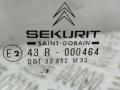 стекло двери задней правой Citroen Xsara 1 поколение 1997, 1.8 л., бензин, МКПП, зелёный, хетчбэк 5 дв., 9623865480 - фото №2