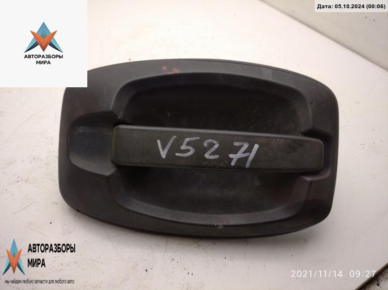 ручка наружная передняя левая Fiat Ducato 3 поколение 2008, 2.3 л., дизель, МКПП, белый, микроавтобус - фото №1