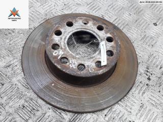 диск тормозной задний Volkswagen Touran 1 поколение 2004, 1.6 л., бензин, МКПП, синий, минивэн