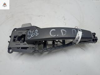 ручка наружная передняя правая Opel Corsa D 2007, 1.2 л., бензин, МКПП, серый, хетчбэк 5 дв., 13255665, 24463526, KRONSHTEIN