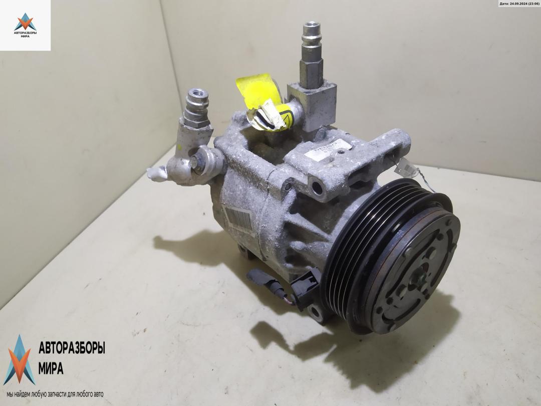 компрессор кондиционера Fiat Panda 2 поколение 2007, 1.2 л., бензин - фото №1