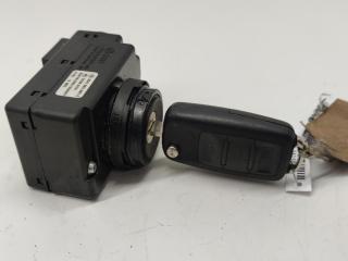 замок зажигания Audi A8 D3/4E [рестайлинг] 2006, 3.0 л., дизель, АКПП, чёрный, седан, 3D0905865E