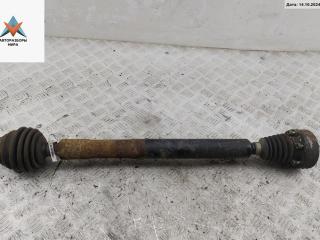 полуось передняя правая (приводной вал, ШРУС) Volkswagen Touran 1 поколение 2004, 1.6 л., бензин, МКПП, чёрный, минивэн, 1K0407454QX