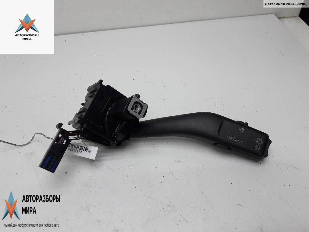 переключатель дворников Volkswagen Touran 1 поколение 2005, 1.6 л., бензин, МКПП, серый, минивэн, 1K0953519A - фото №1