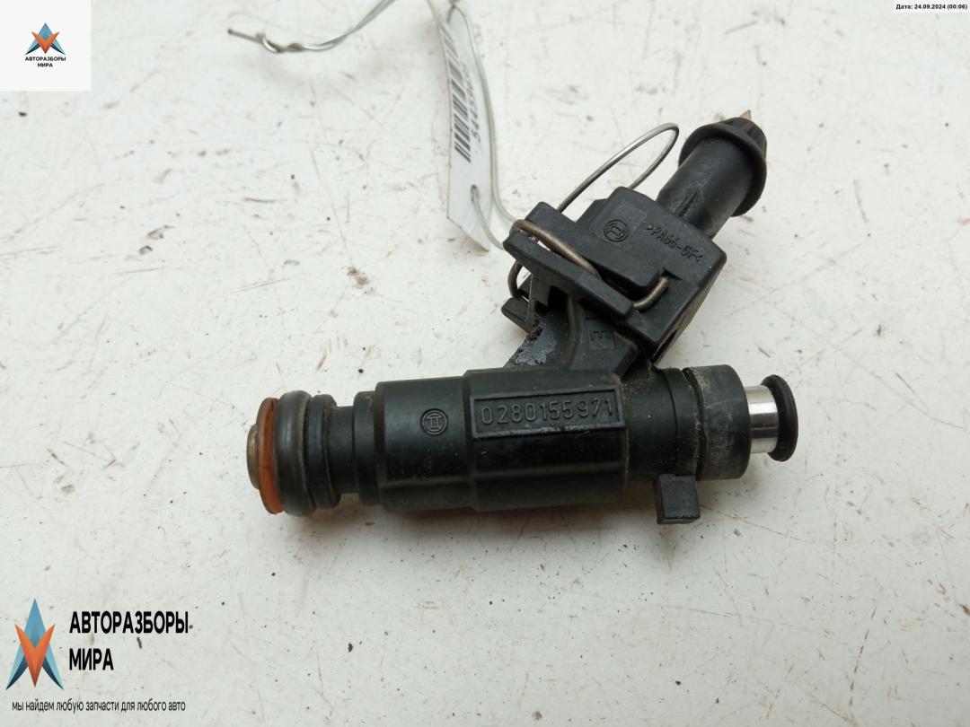форсунка Fiat Stilo 1 поколение 2002, 1.2 л., бензин, МКПП, синий, хетчбэк 3 дв., 0280155971 - фото №1