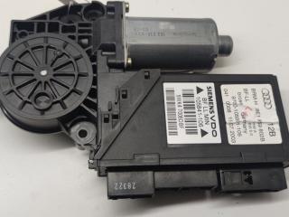 моторчик стеклоподъемника передний правый Audi A4 B6 2003, 3.0 л., бензин, МКПП, синий, универсал, 8E1959802B