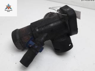 фланец (тройник) системы охлаждения Volkswagen Golf 3 поколение 1997, 1.9 л., дизель, АКПП, синий, универсал, 028121182A