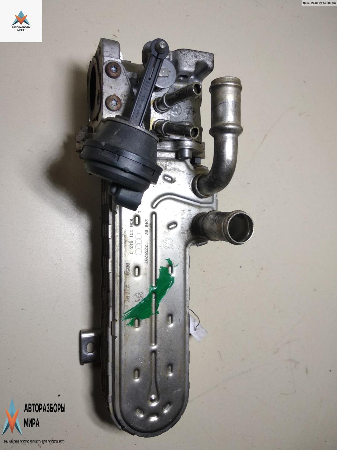 охладитель EGR / Радиатор EGR Volkswagen Passat B6 2007, 2.0 л., дизель, МКПП, серый, седан - фото №1