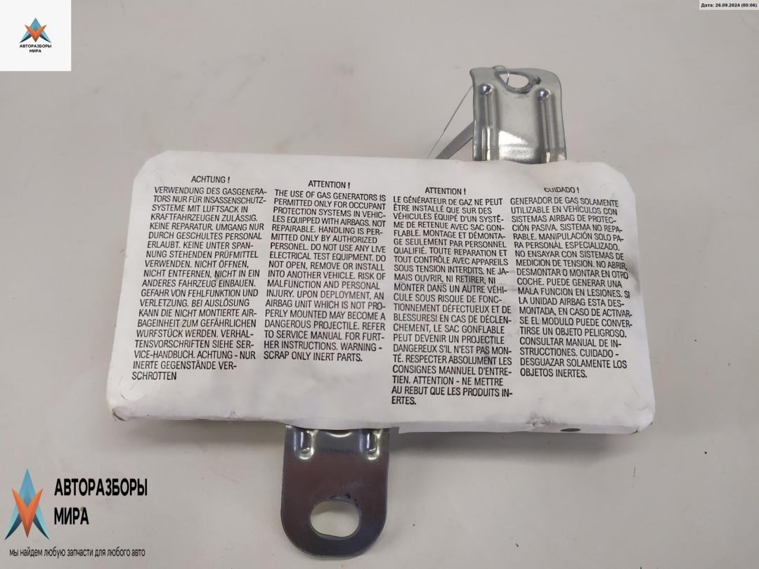 подушка безопасности дверная BMW 7 серия E65/E66/E67 2002, 3.6 л., бензин, АКПП, чёрный, седан, 72128240468 - фото №1