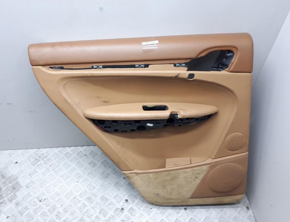 обшивка двери задняя левая Porsche Cayenne 2003, 4.5 л., бензин, АКПП, чёрный, внедорожник 5 дв., 7L5867211