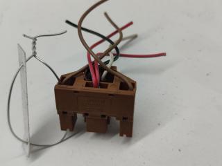 разъем (фишка) проводки Audi A4 B5 1995, 1.6 л., бензин, МКПП, серый, седан, 443972995