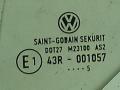 форточка задняя левая Volkswagen Golf 5 поколение 2005, 1.9 л., дизель, МКПП, серый, хетчбэк 5 дв., 1K6845215 - фото №2