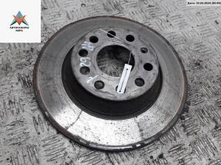 диск тормозной задний Volkswagen Passat B6 2006, 2.0 л., дизель, МКПП, серый, универсал