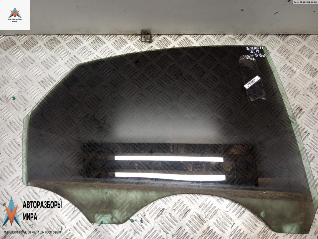 стекло двери задней правой Volvo S40 2 поколение 2005, 2.0 л., дизель, МКПП, серый, седан - фото №1
