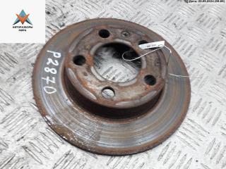 диск тормозной задний Volkswagen Golf 4 поколение 1999, 2.0 л., бензин, МКПП, синий, универсал