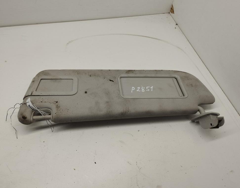 козырек солнцезащитный Audi A6 4F/C6 2005, 2.0 л., TFSI, бензин, МКПП, чёрный, универсал, 4F0857551 - фото №1
