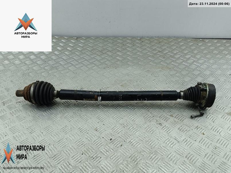 полуось передняя правая (приводной вал, ШРУС) Skoda Octavia mk2 (A5 1Z) 2010, 1.2 л., бензин, МКПП, серый, универсал - фото №1