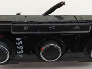 блок управления печки / климат-контроля Volkswagen Passat B7 2014, 1.6 л., дизель, МКПП, чёрный, универсал, 7N0907426BT