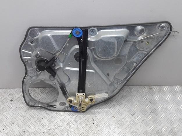 стеклоподъемник задний левый Volkswagen Polo 2006, 1.4 л., бензин, МКПП, серый, хетчбэк 5 дв.