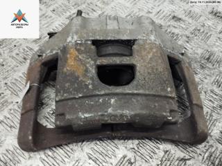 суппорт передний левый Audi A6 4F/C6 2005, 2.0 л., TFSI, бензин, МКПП, чёрный, универсал