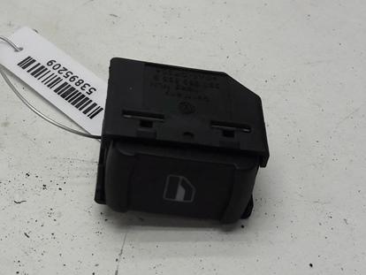 кнопка стеклоподъемника заднего правого Volkswagen Bora 2001, 2.0 л., бензин, МКПП, красный, седан, 3B0959855B