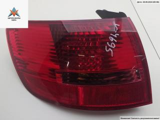 фонарь задний левый Audi A6 4F/C6 2006, 2.7 л., дизель, АКПП, чёрный, универсал, 4F9945095