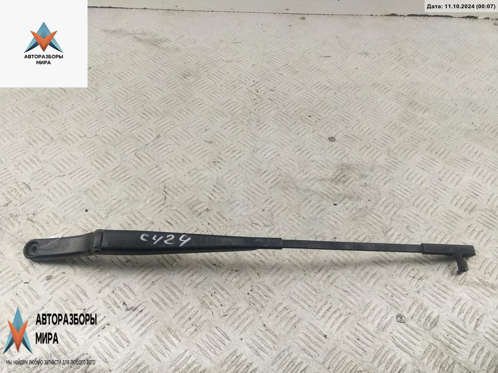 Щеткодержатель (поводок стеклоочистителя) передний Volkswagen Touran 1 поколение 2004, 1.9 л., дизель, робот, серый, минивэн, 1T0955409A - фото №1