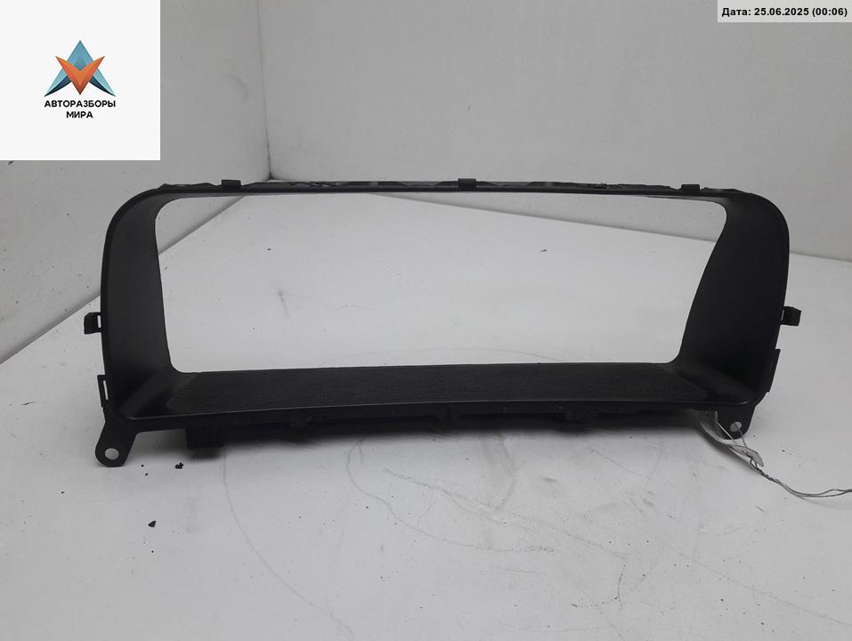 Рамка (обрамление) щитка приборов Volkswagen Passat B4 1996, 2.0 л., бензин, МКПП, синий, универсал, 3A1857061B - фото №1