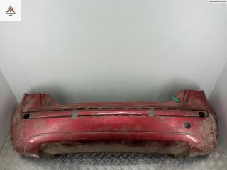 бампер задний Fiat Idea 1 поколение 2004, красный, хетчбэк 5 дв.