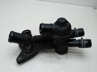 корпус термостата Skoda Fabia 2 поколение (5J) [рестайлинг] 2010, 1.2 л., бензин, МКПП, серый, хетчбэк 5 дв., 03D121026F