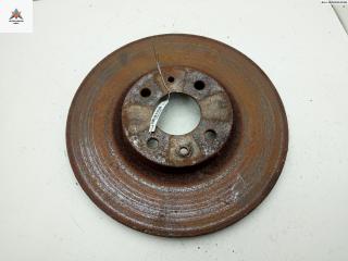 диск тормозной передний Fiat Bravo 2 поколение 2008, 1.6 л., дизель, МКПП, чёрный, хетчбэк 5 дв.