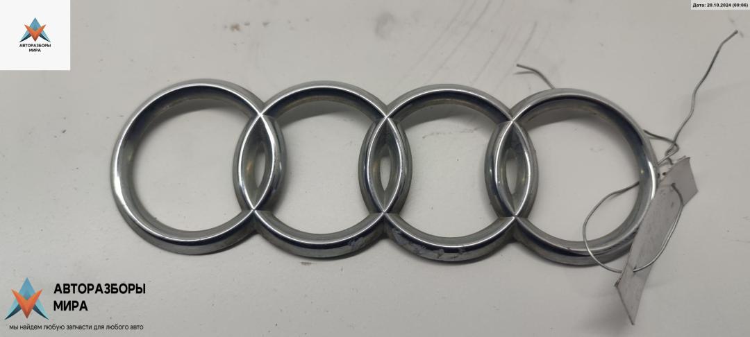 эмблема Audi A4 B5 1995, 1.8 л., бензин, МКПП, красный, седан - фото №1