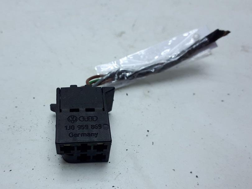 разъем (фишка) проводки Porsche Cayenne 955 2003, 4.5 л., бензин, АКПП, чёрный, внедорожник 5 дв., 1J0959869 - фото №1