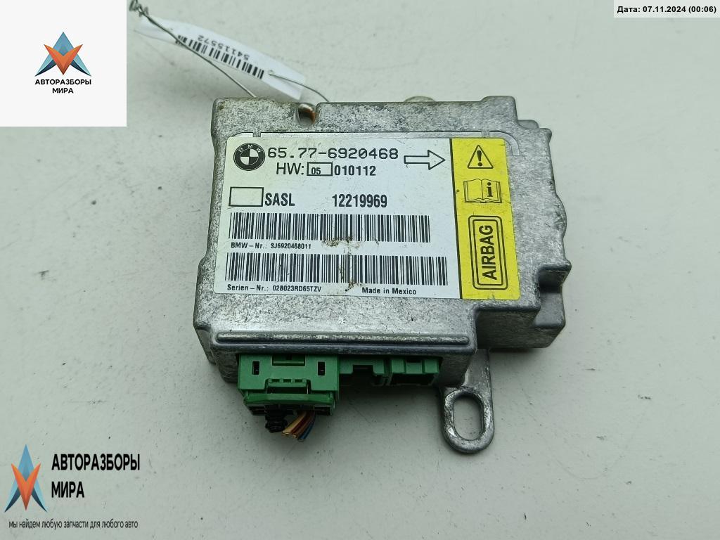 блок AirBag BMW 7 серия E65/E66/E67 2002, 4.4 л., бензин, АКПП, чёрный, седан, 65776920468, 6920468 - фото №1