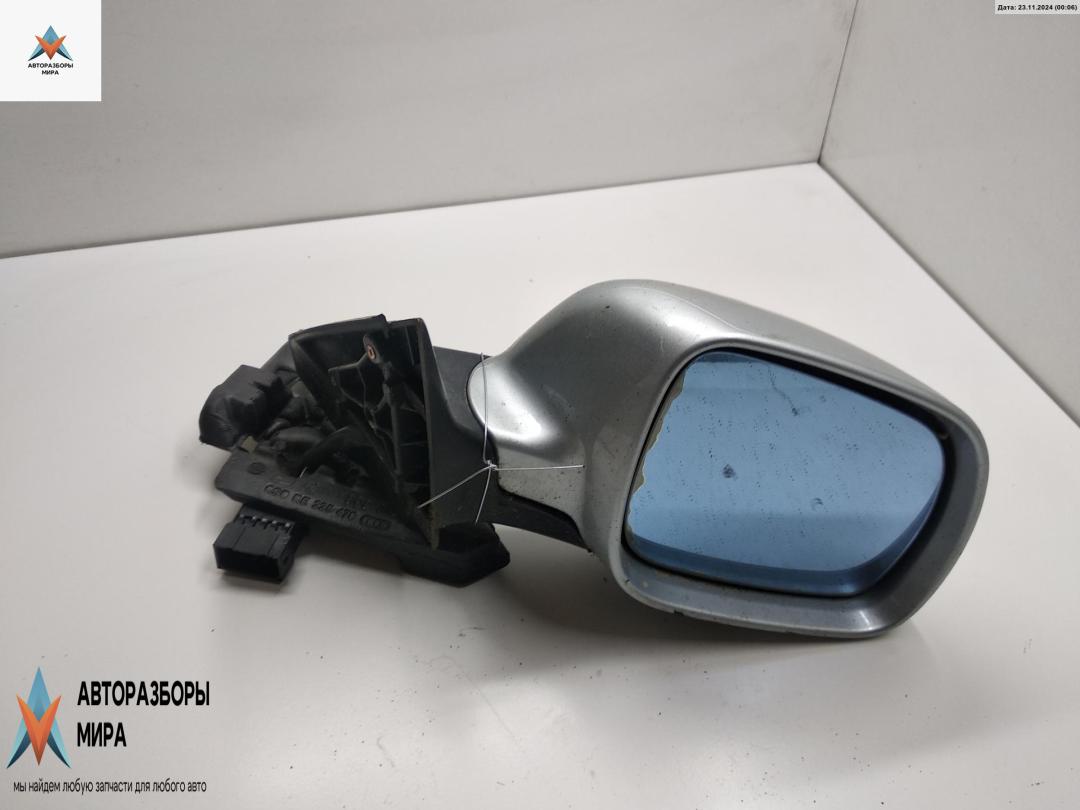зеркало правое Audi A3 8L 1998, 1.6 л., бензин, МКПП, серый, хетчбэк 3 дв. - фото №1