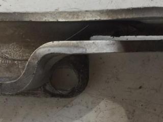 петля капота правая Audi A8 D2 1995, белый, седан