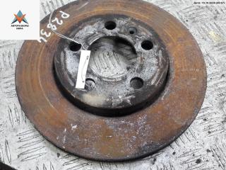 диск тормозной передний Volkswagen Golf 4 поколение 1999, 1.4 л., бензин, МКПП, зелёный, хетчбэк 5 дв.