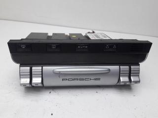 блок управления печки / климат-контроля Porsche Cayenne 2003, 4.5 л., бензин, АКПП, чёрный, внедорожник 5 дв., 7L5907040AF