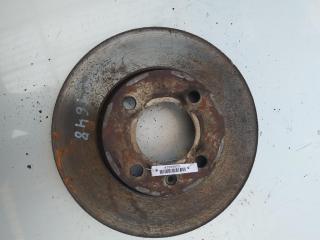 диск тормозной передний Volkswagen Golf 3 поколение 1993, 1.6 л., бензин, МКПП, синий, хетчбэк 5 дв.