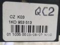 переключатель поворотов Volkswagen Touran 1 поколение 2003, 1.6 л., бензин, МКПП, серый, минивэн, 1K0953513 - фото №2