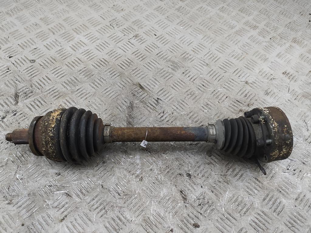 полуось передняя левая (приводной вал, ШРУС) Skoda Fabia mk2 (5J) 2007, 1.6 л., бензин, МКПП, чёрный, хетчбэк 5 дв., 6Q0407271DR