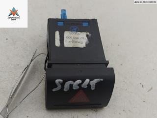 кнопка аварийной сигнализации Volkswagen Fox 2 поколение [рестайлинг] 2005, 1.2 л., бензин, МКПП, серый, хетчбэк 3 дв., 5Z0953235A