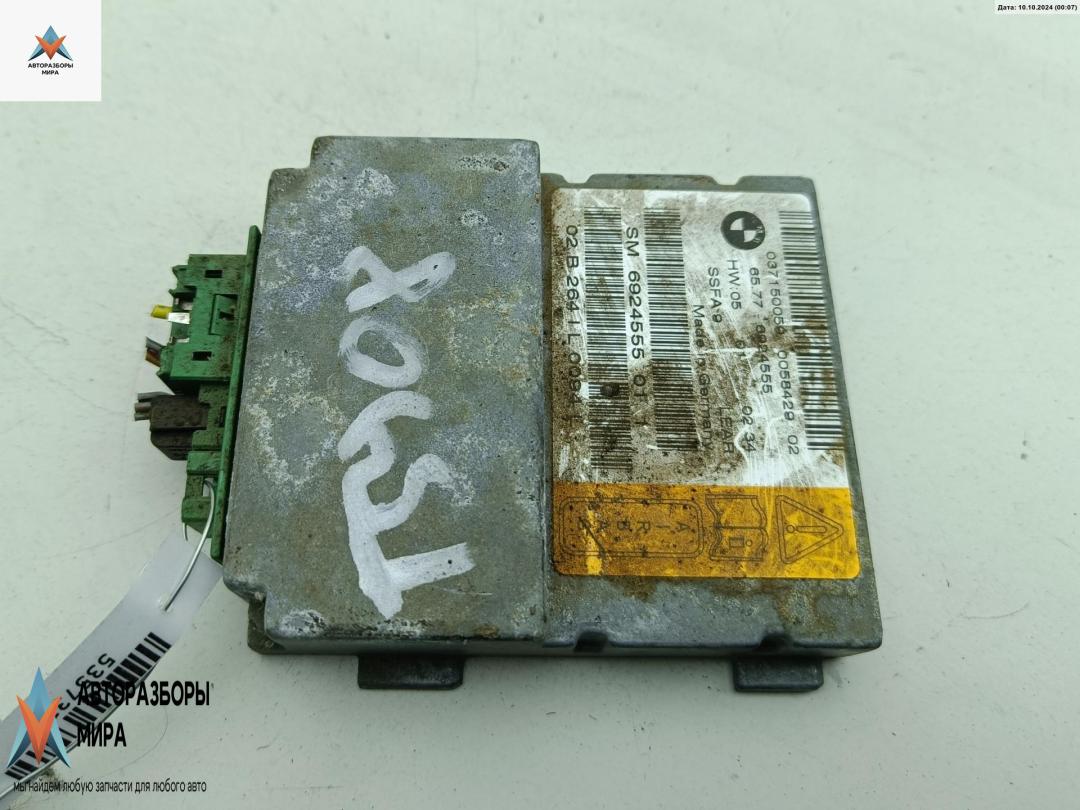 блок AirBag BMW 7 серия E65/E66/E67 2002, 4.4 л., бензин, АКПП, чёрный, седан, 65776924555, 6924555 - фото №1