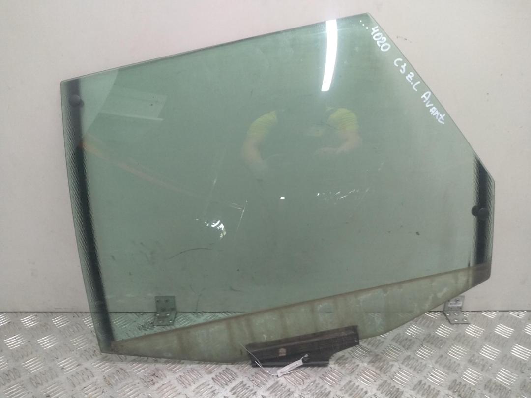стекло двери задней левой Audi 100 C3 1990, 1.8 л., бензин, МКПП, белый, универсал, AS2
