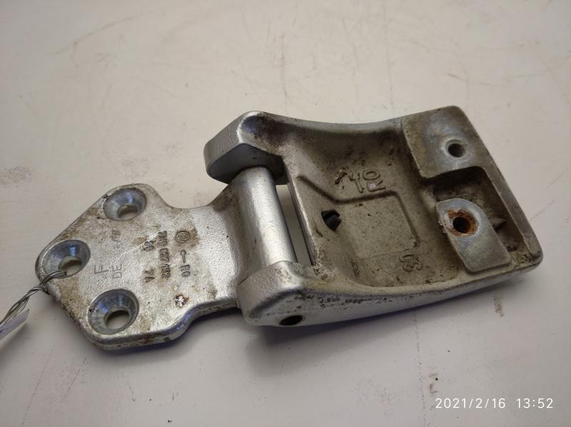 петля двери Volkswagen Transporter T5 2007, серый, микроавтобус, 7H0827151F