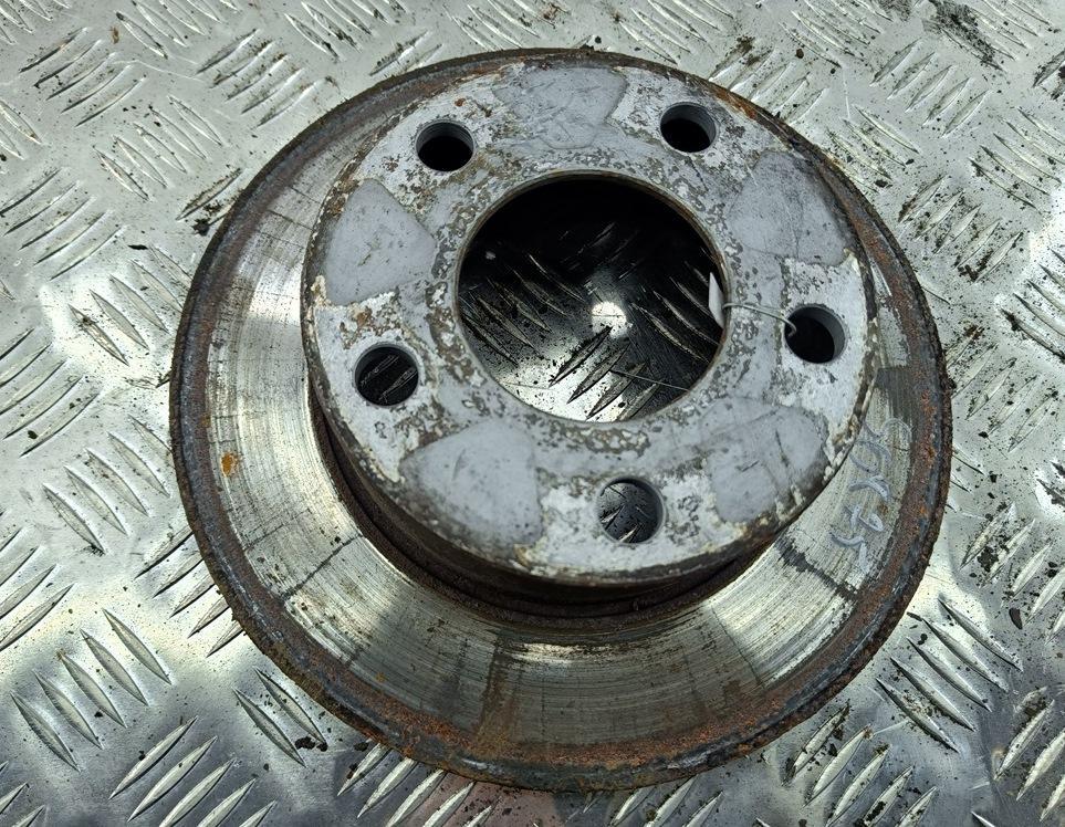 диск тормозной задний Audi A6 C5 2000, 1.8 л., бензин, МКПП, серый, седан